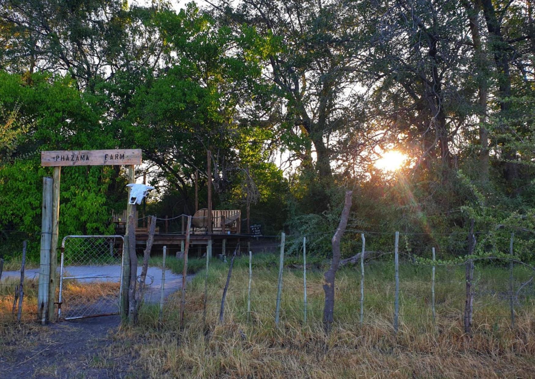 Phazama Farm Villa Maun Eksteriør bilde